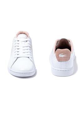 Zapatilla Lacoste Carnaby EVO 120 Blanco Mujer