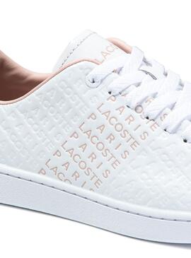 Zapatilla Lacoste Carnaby EVO 120 Blanco Mujer