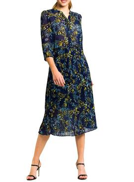 Kleid Naf Naf Midi Print Damen