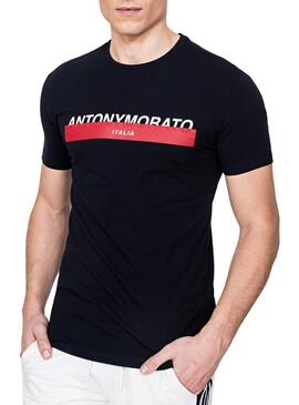 T-Shirt Antony Morato Marine Logo Herren