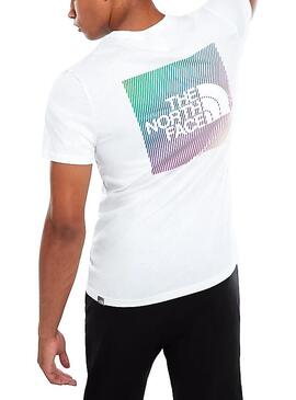 T-Shirt The North Face Rainbow Weiß Herren