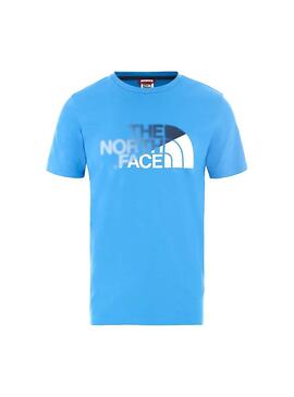 T-Shirt The North Face Logo Blau Herren
