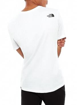 T-Shirt The North Face Logo Weiß Herren