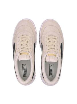 Sneaker Puma Deva Wildleder Beige Damen