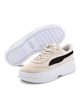 Sneaker Puma Deva Wildleder Beige Damen