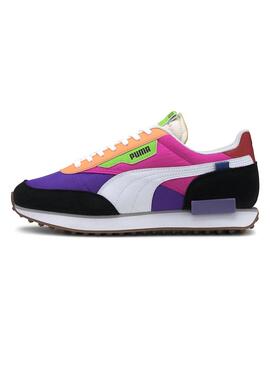 Sneaker Puma Future Rider Lila Herren Damen