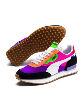 Sneaker Puma Future Rider Lila Herren Damen