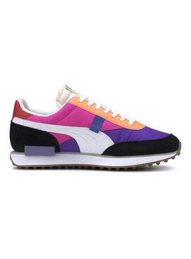 Sneaker Puma Future Rider Lila Herren Damen