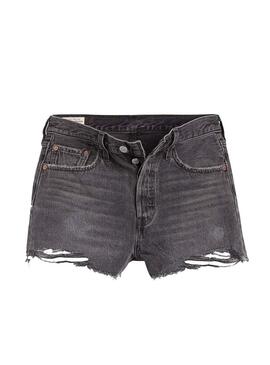 Short Levis 501 Original Grau Damen