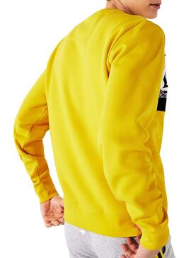 Sweatshirt Lacoste SH4899 Gelb Herren