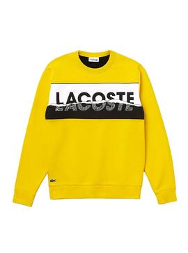 Sweatshirt Lacoste SH4899 Gelb Herren