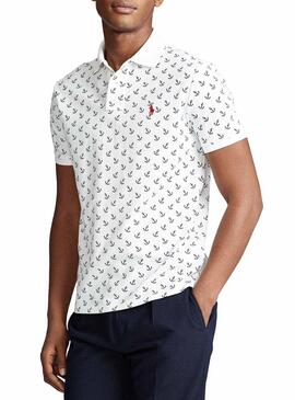 Polo Polo Ralph Lauren Anker Weiß Herren