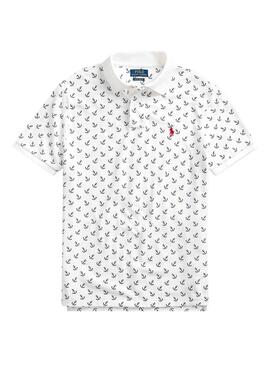 Polo Polo Ralph Lauren Anker Weiß Herren