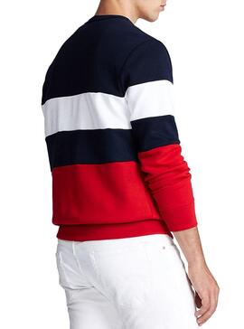 Sweatshirt Polo Ralph Lauren Colorblock Marine