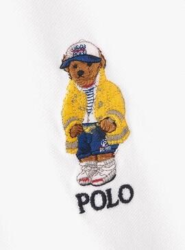 Polo Polo Ralph Lauren Bär Weiß Herren