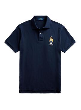 Polo Polo Ralph Lauren Marine Bär Herren