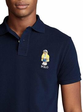 Polo Polo Ralph Lauren Marine Bär Herren