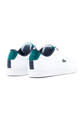 Sneaker Lacoste Carnaby Evo Junior Weiß Junge