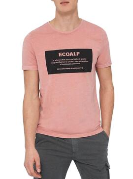 T-Shirt Ecoalf Natal Papaya Für Herren