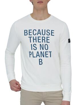 Sweatshirt Ecoalf San Diego Weiß Für Herren