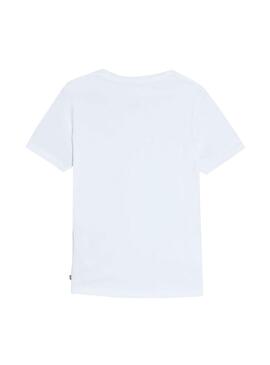 Camiseta Levis Chest Hit Blanco Para Niño