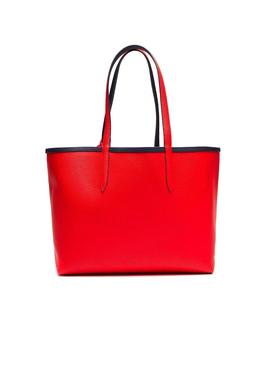 Tasche Lacoste Anna Wende Marino Rot Damen