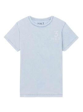 Camiseta Hackett Three Azul para Hombre