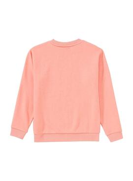 Sweatshirt Fila Classic Coral Logo für Mädchen