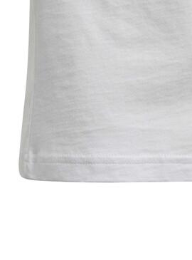 T-Shirt Adidas New Icon Weiß für Jungen und Mädchen