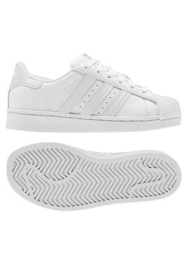 Sneaker Adidas Superstar Weißer Junge und Mädchen