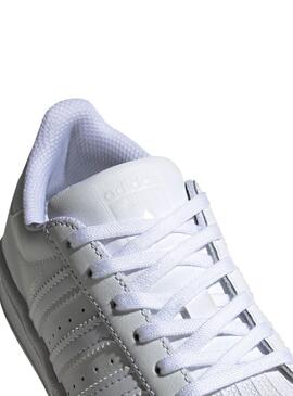 Sneaker Adidas Superstar Weißer Junge und Mädchen