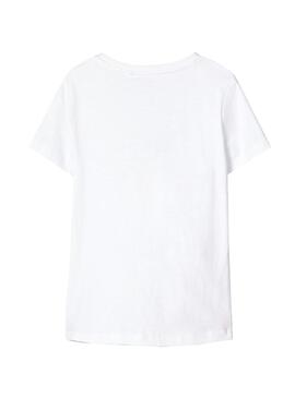 T-Shirt Name It Destiny Wiess für Mädchen