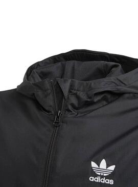 Windbreaker Adidas Lock Up Schwarz für Jungen