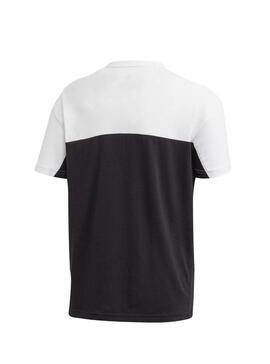 T-Shirt Adidas TEE Schwarz Weiß Für Jungen und Mädchen