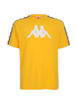 T-Shirt Kappa Tait Yellow für Männer
