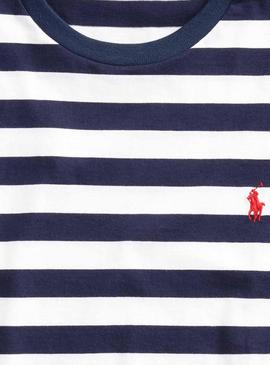 T-Shirt Polo Ralph Lauren French Blau Herren
