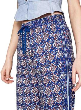 Hosen Pepe Jeans Lenny Blaue für Damen