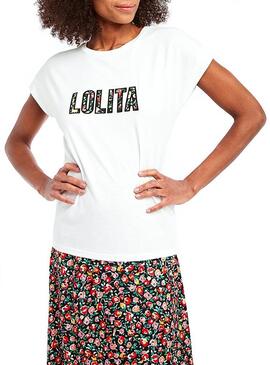 T-Shirt Naf Naf Lolita Beige für Damen