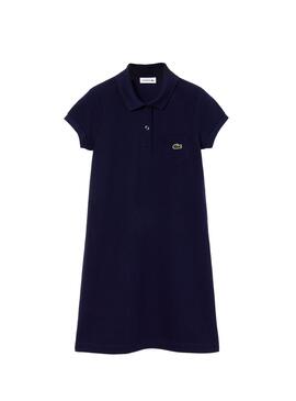 Kleid Lacoste Tennis Dunkelblaue für Mädchen