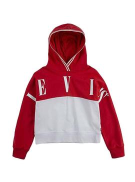 Sweatshirt Levis Sporty Rot für Mädchen