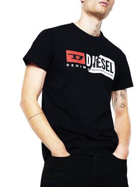 T-Shirt Diesel Diego Black für Damen und Herren