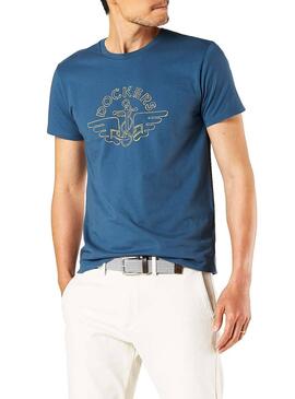 T-Shirt Dockers Graphic Blue für Herren
