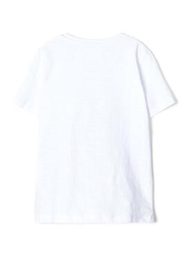T-Shirt Name It Fagiolo Weiß für Jungen