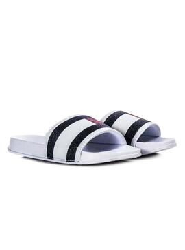 Sandalen Tommy Hilfiger Flag Print Weiße Mädchen