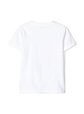 T-Shirt Name It Vux Weiß für Jungen