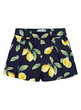 Short Mayoral Lemon Blau für Mädchen