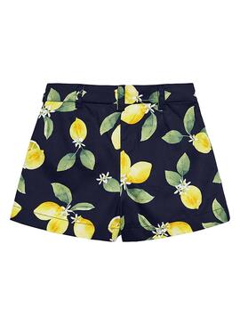 Short Mayoral Lemon Blau für Mädchen