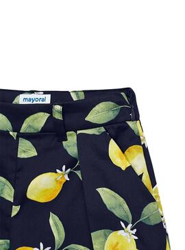 Short Mayoral Lemon Blau für Mädchen