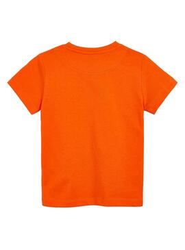 T-Shirt Mayoral Safari Orange für Jungen