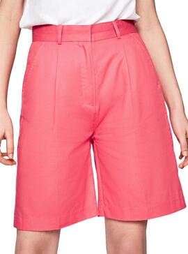 Bermuda Pepe Jeans Laetitia Pink für Damen